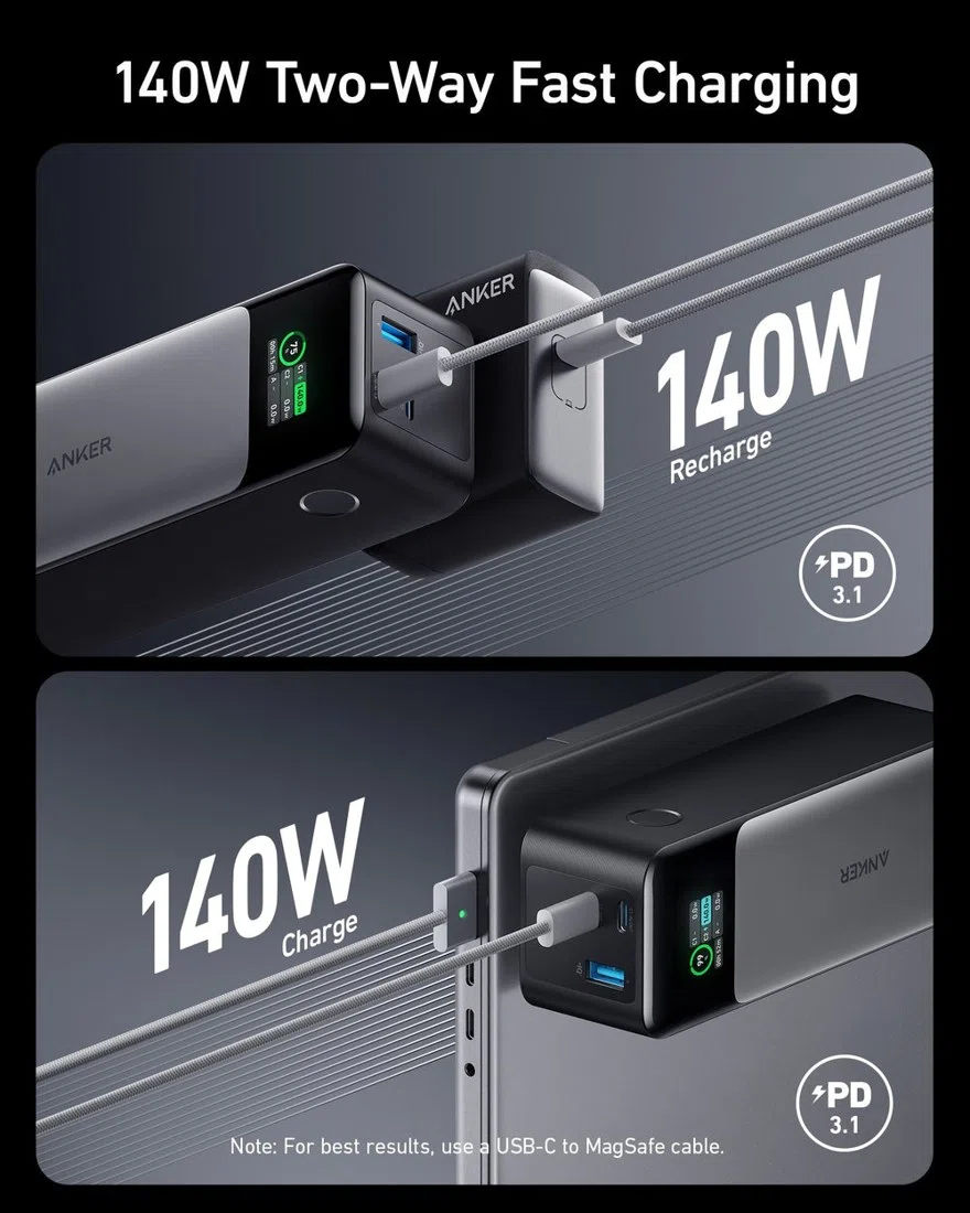 Anker 737 Power Bank (PowerCore 24K) view 2