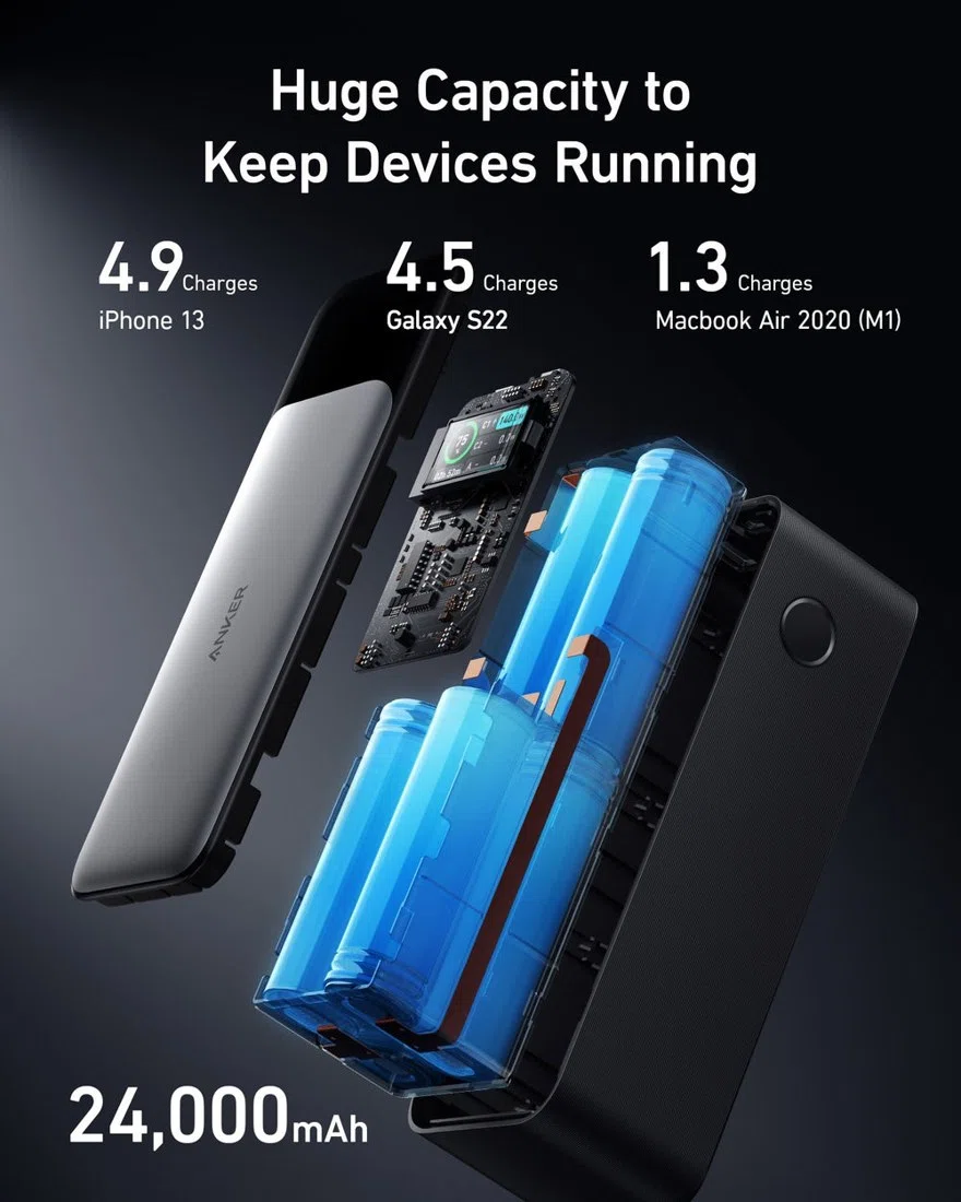 Anker 737 Power Bank (PowerCore 24K) view 4