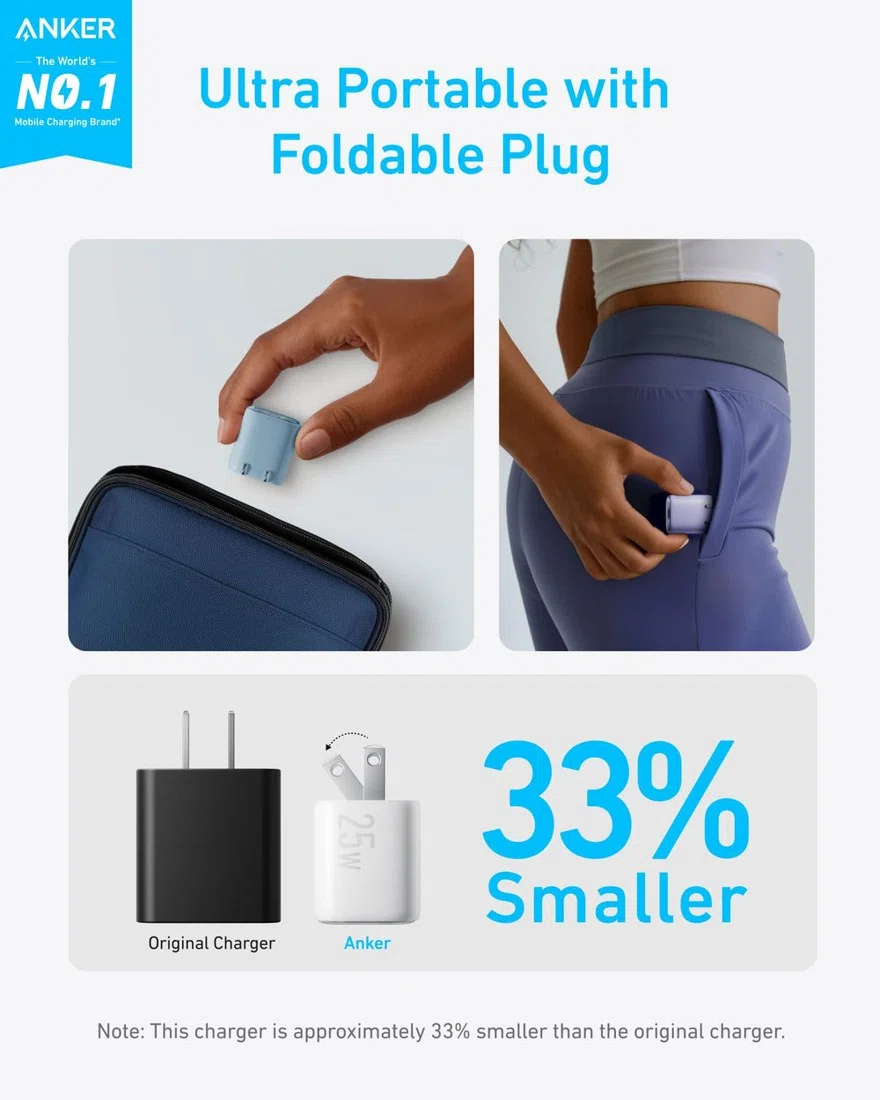 Anker Charger (25W, Compact) view 3