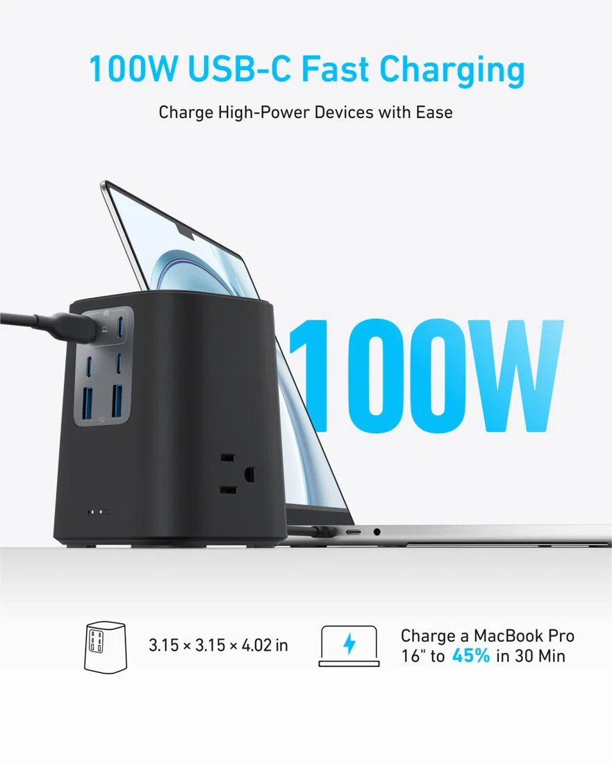 Anker Charging Station (9-in-1, 100W) view 3