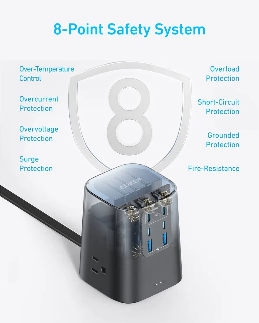 Anker Charging Station (9-in-1, 100W) view 4
