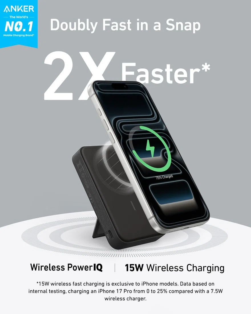 Anker MagGo Power Bank (10K) view 2