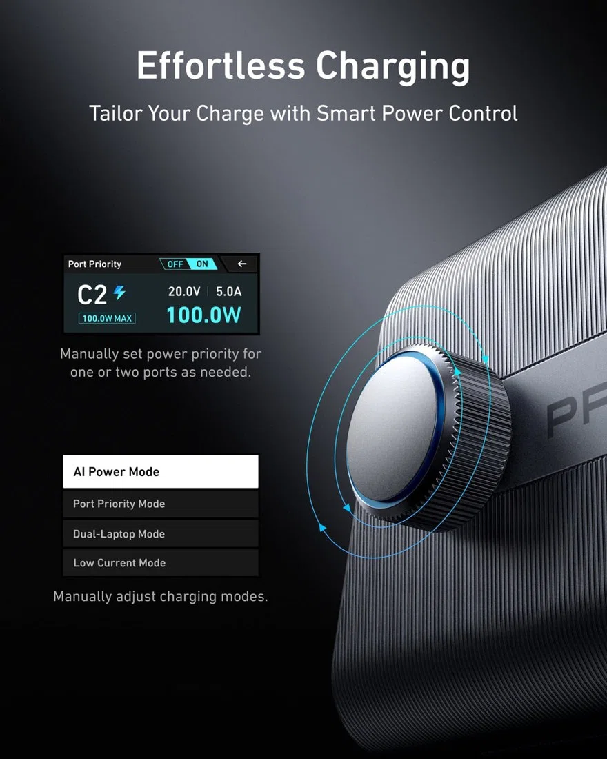 Anker Prime Charger (250W, 6 Ports, GaNPrime) view 5