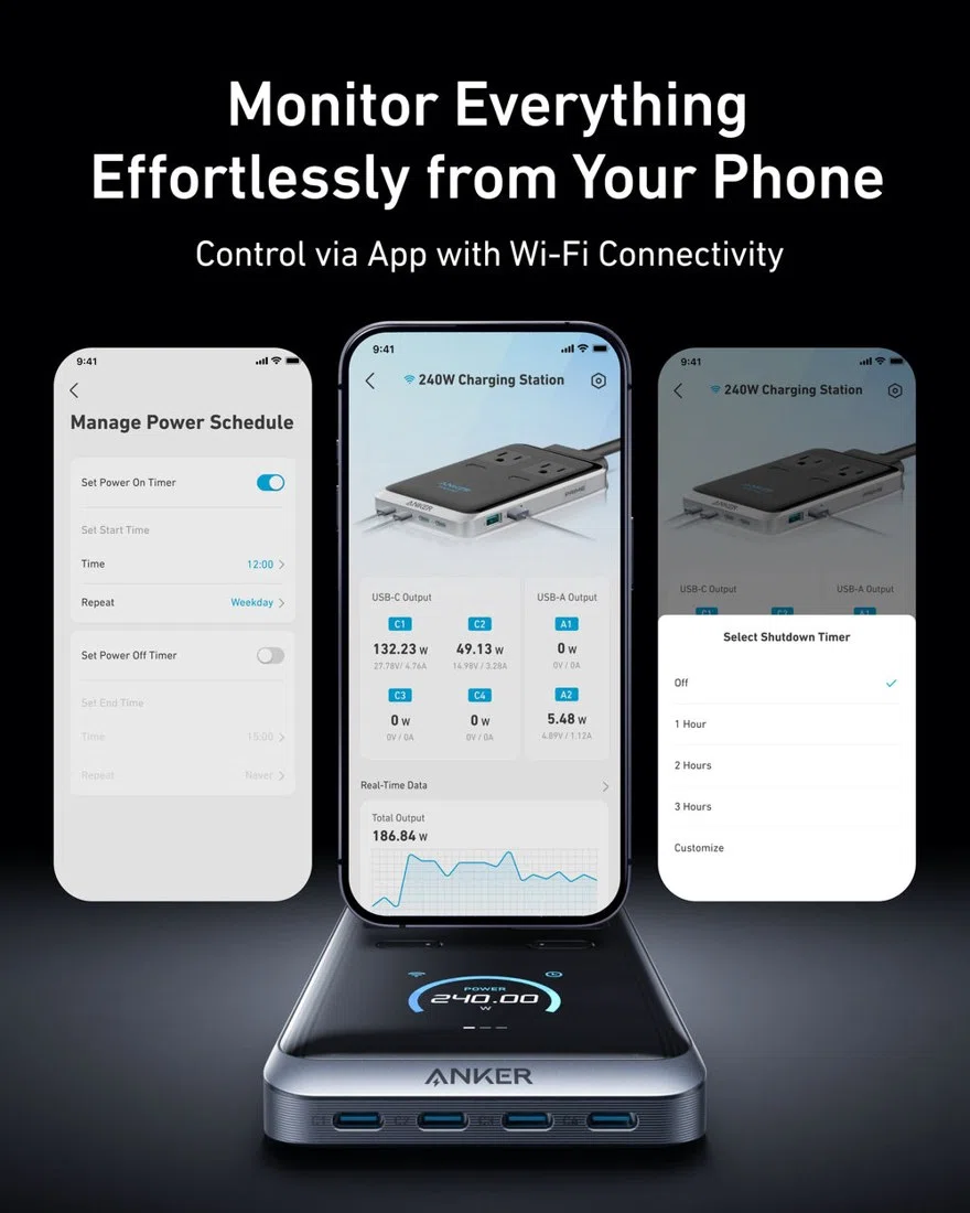 Anker Prime Charging Station (8-in-1, 240W) view 6