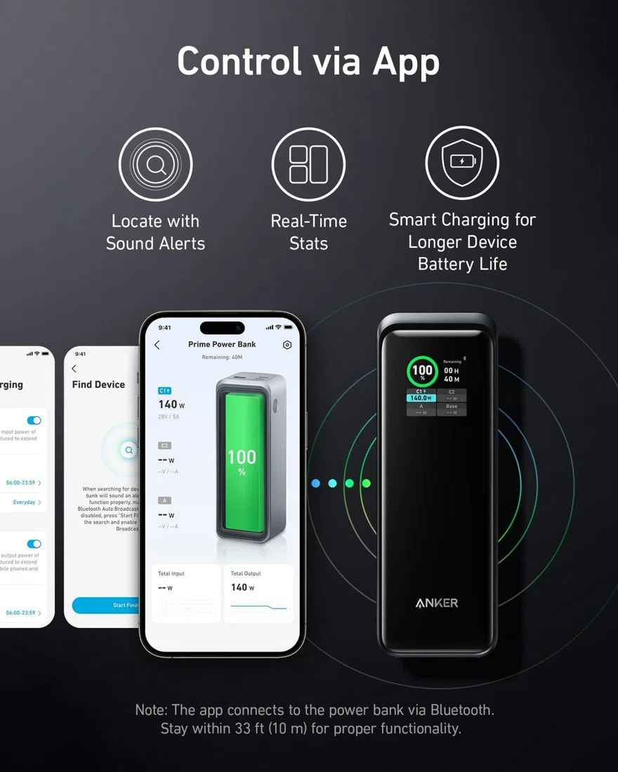 Anker Prime Power Bank (27K, 250W) view 3