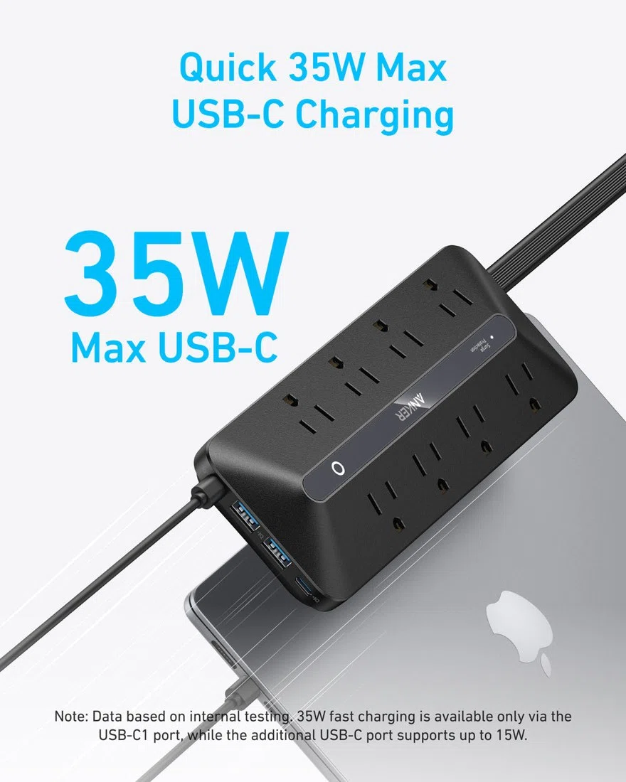 Anker USB Power Strip (12-in-1, 35W) view 3