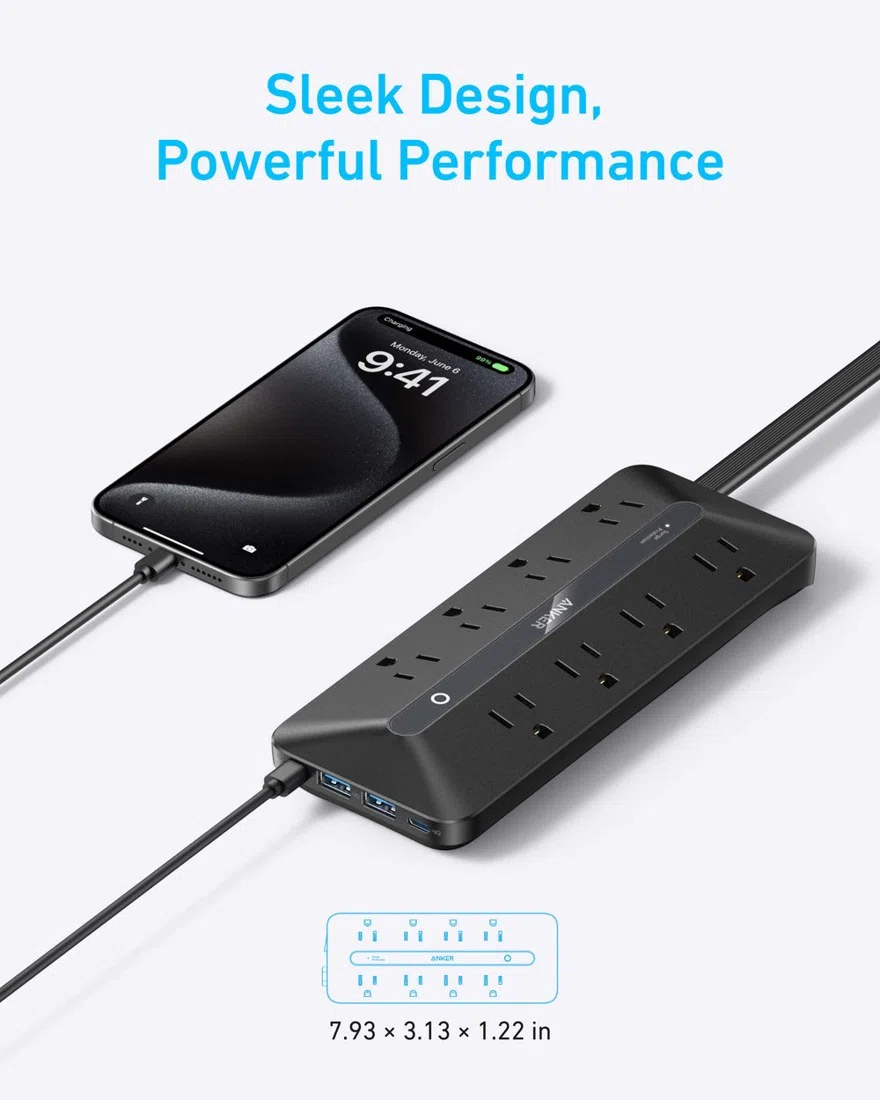 Anker USB Power Strip (12-in-1, 35W) view 4