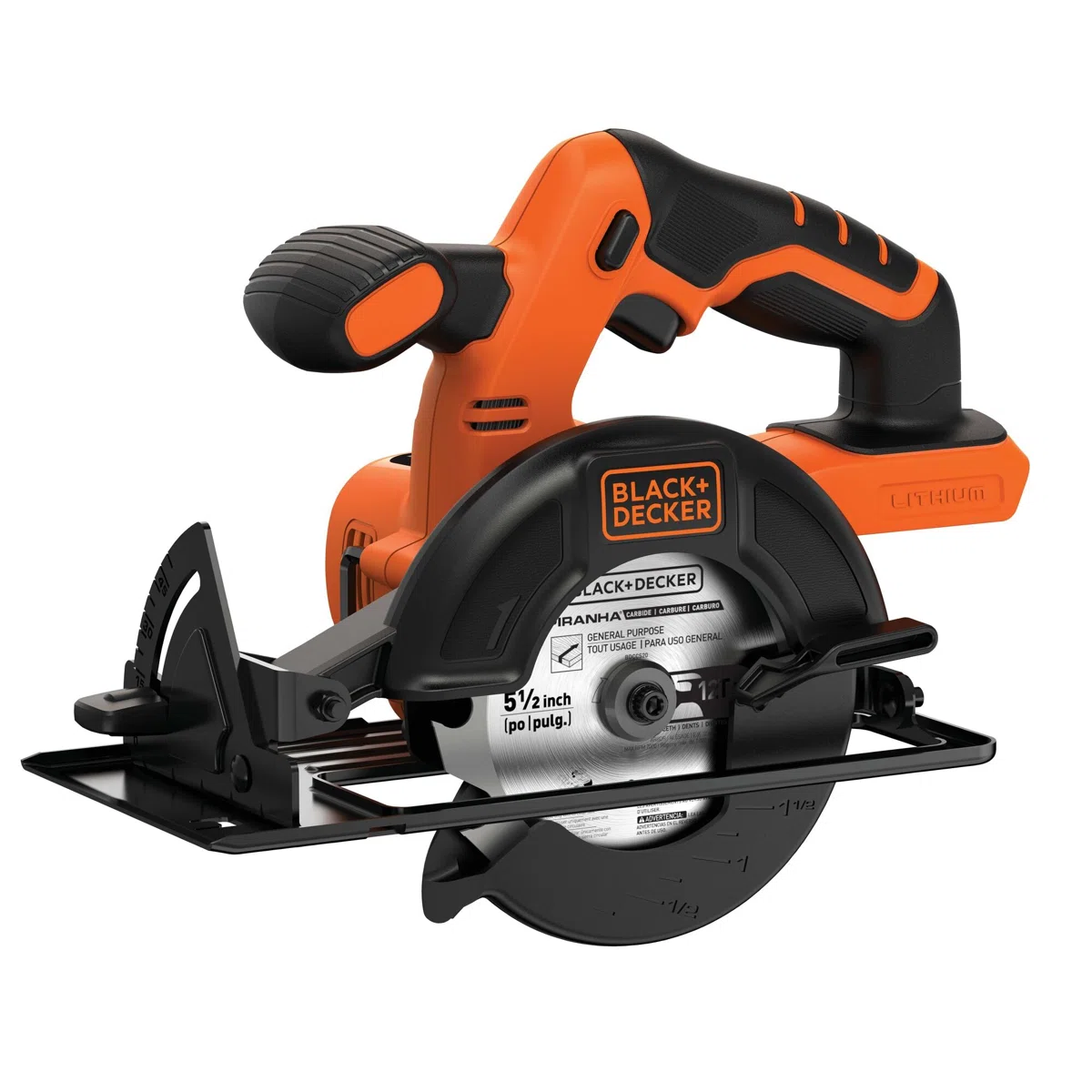 BLACK+DECKER 20V MAX POWERCONNECT 5-1/2 Inch Cordless Circular Saw, Battery and Charger Not Included