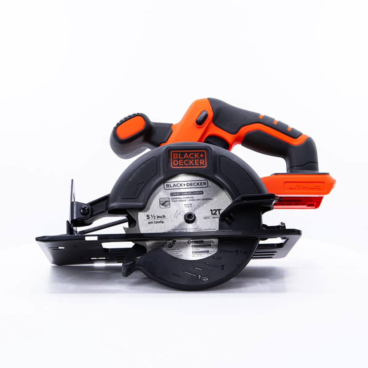 BLACK+DECKER 20V MAX POWERCONNECT 5-1/2 Inch Cordless Circular Saw, Battery and Charger Not Included view 3