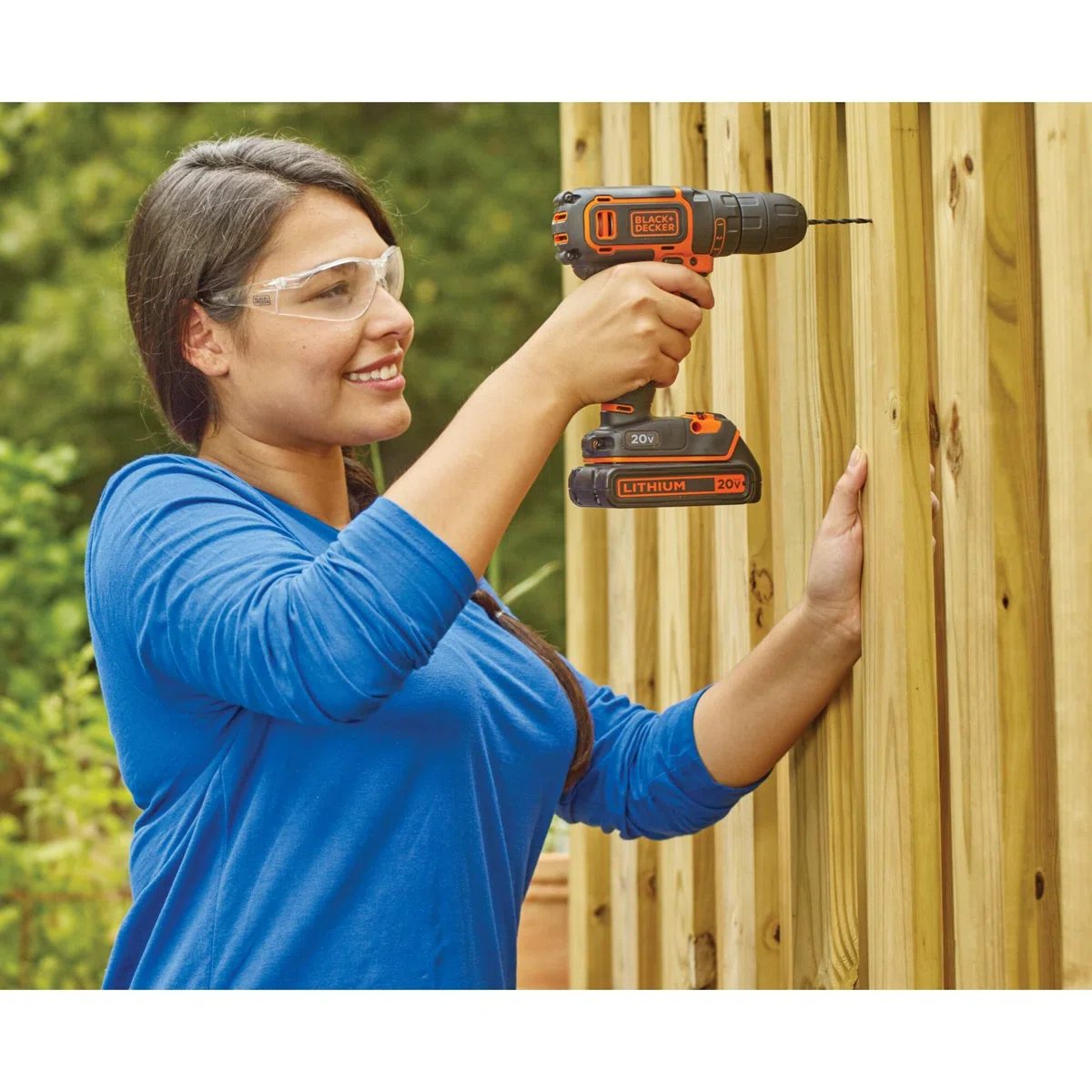 BLACK+DECKER 20V MAX POWERCONNECT Cordless 3/8 Inch Drill Driver Kit, Battery and Charger Included view 2