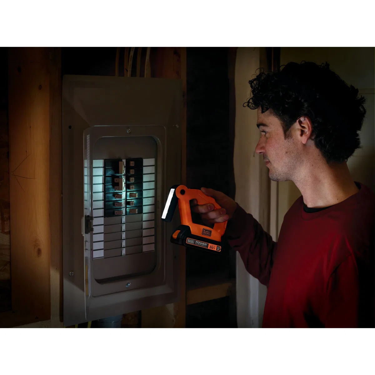 BLACK+DECKER 20V MAX Lithium Flashlight - Battery and Charger Not Included view 2