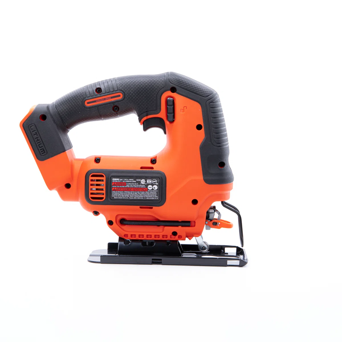 BLACK+DECKER 20V MAX POWERCONNECT Cordless Variable Speed Jigsaw, Battery and Charger Not Included view 5