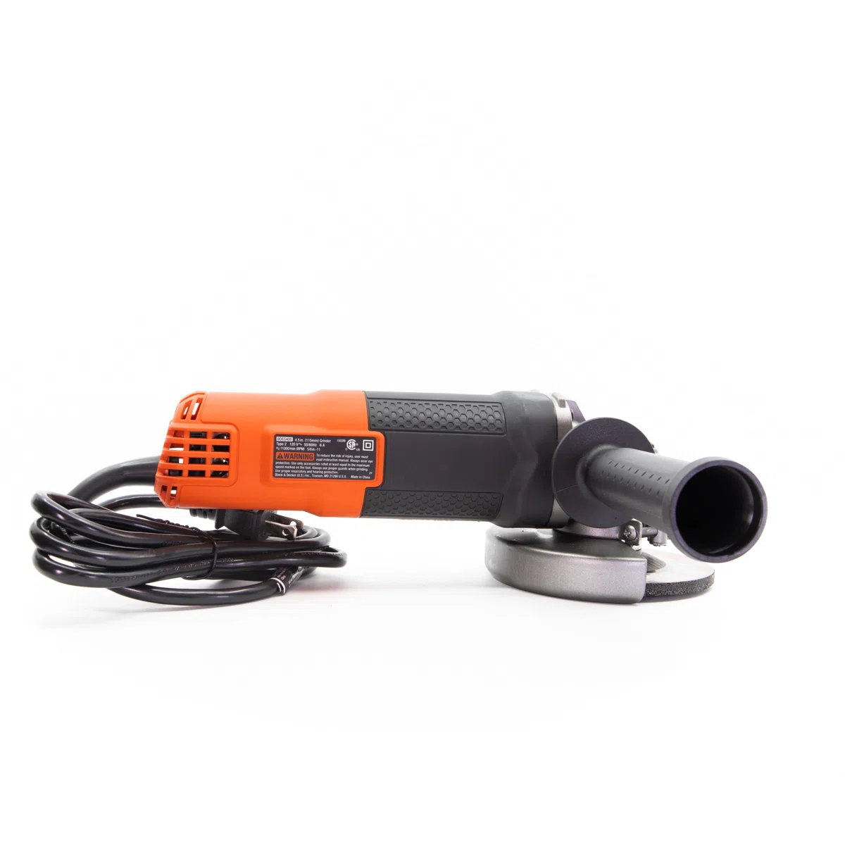 BLACK+DECKER BDEG400 4-1/2-Inch Corded Angle Grinder view 5