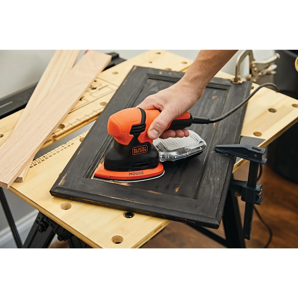 BLACK+DECKER MOUSE 1.2 Amp Electric Detail Sander view 2