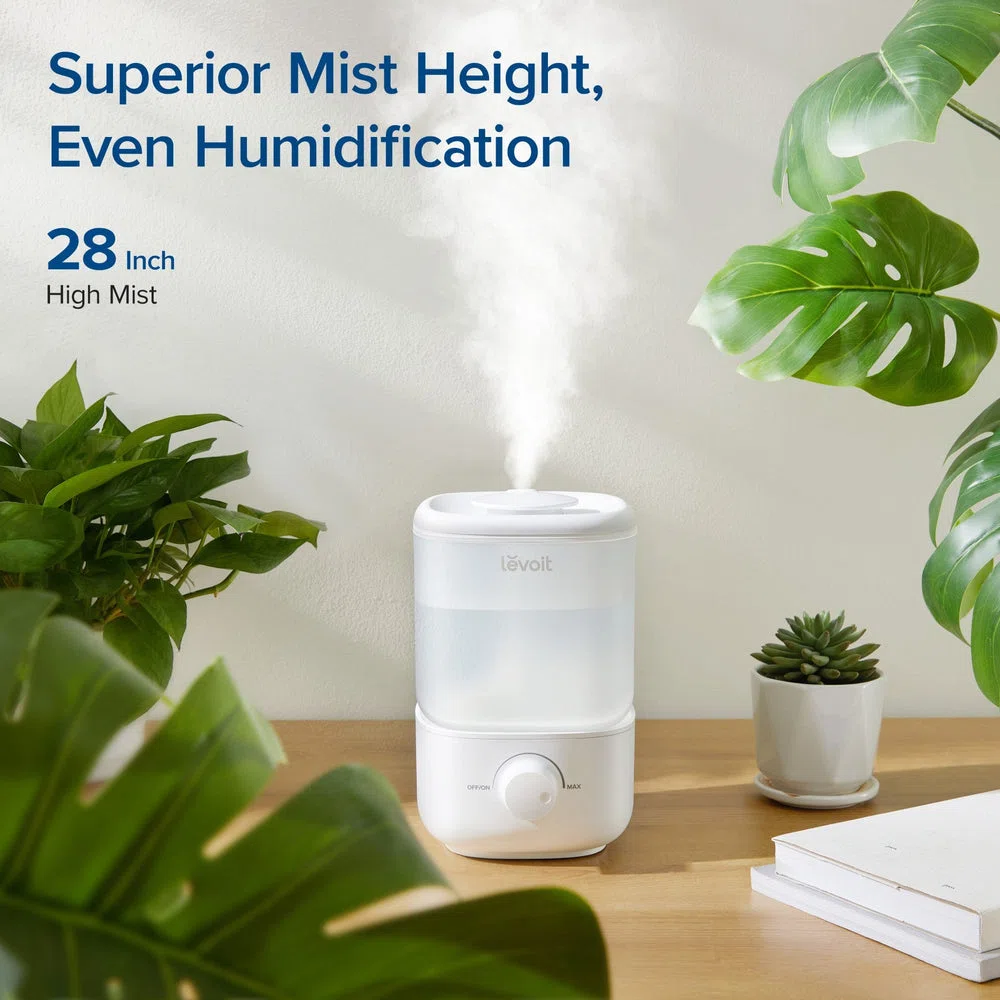 LEVOIT Classic 160 2.5L Top Fill Ultrasonic Humidifiers for Bedroom view 5
