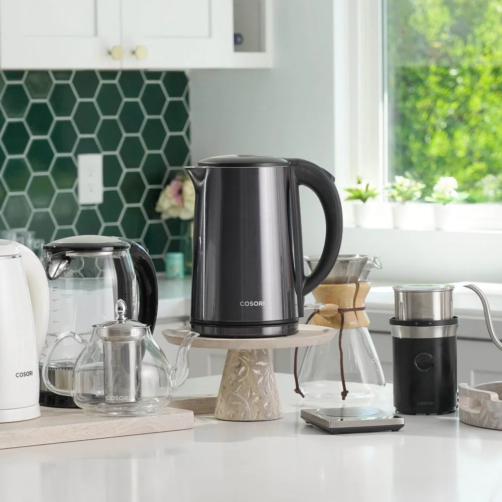 Double-Wall Stainless Steel Electric Kettle view 6