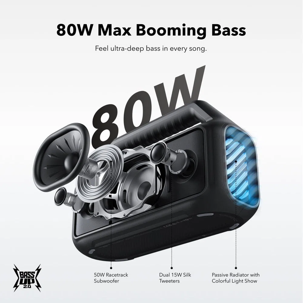 soundcore Boom 2 | Portable Bluetooth Speaker for Bass view 3