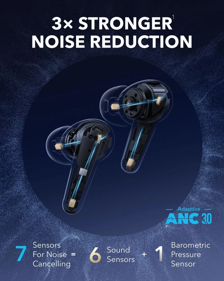 soundcore Liberty 4 Pro | Noise Cancelling True-Wireless Earbuds view 3