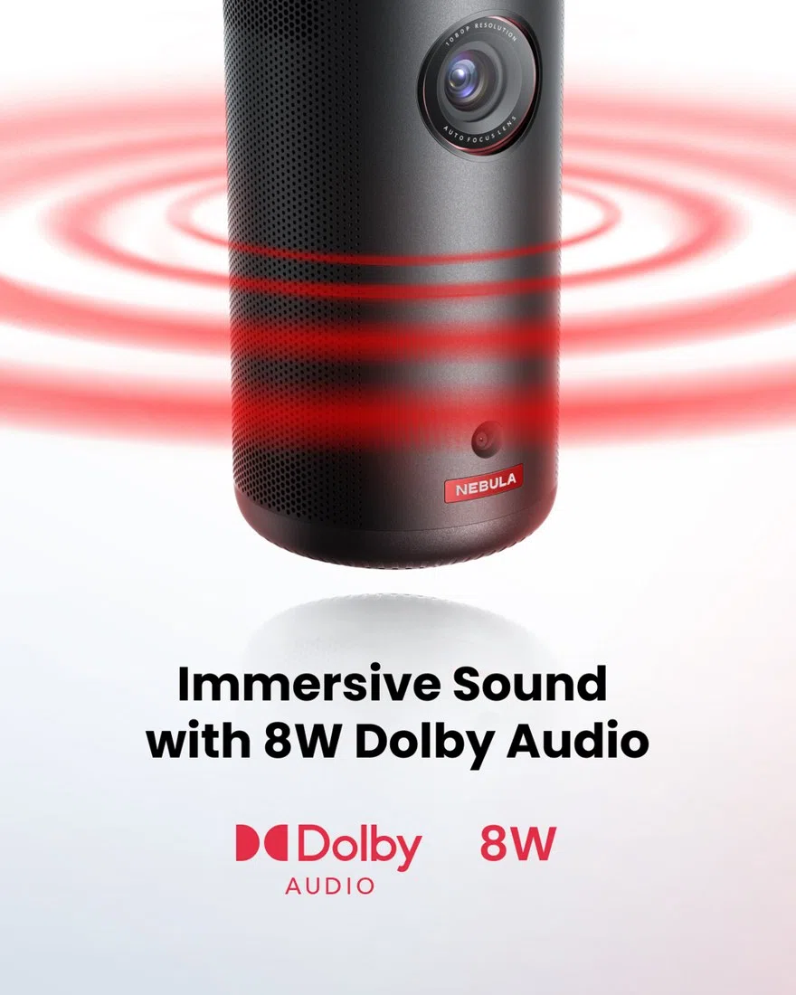 soundcore Nebula Capsule 3 | 1080p Mini Google TV Projector view 6