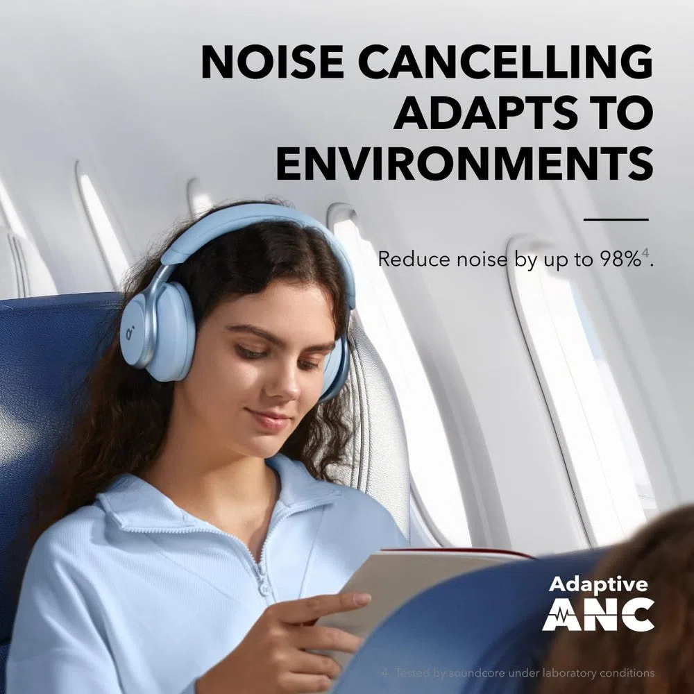 soundcore Space One | Active Noise Cancelling Headphones view 3