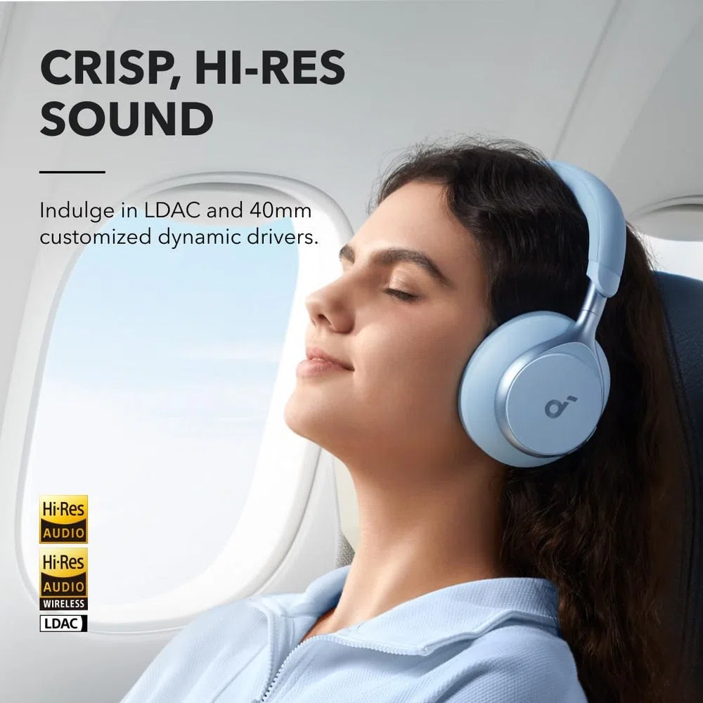 soundcore Space One | Active Noise Cancelling Headphones view 4