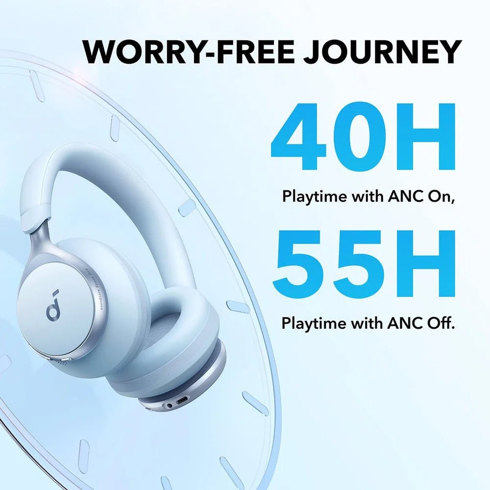 soundcore Space One | Active Noise Cancelling Headphones view 5