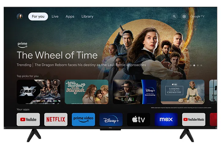 TCL 50S551G 50-inch 4K Google TV view 2